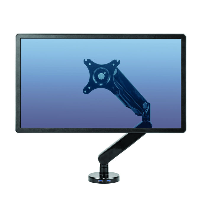 Best Value Fellowes Platinum Series Single Monitor Arm with Tilt Swivel/Rotate Functions