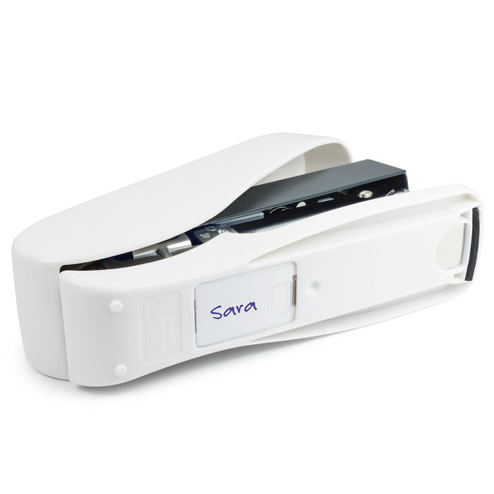 Best Value Rapesco 1467 ECO Luna Less Effort Stapler with Staples, Soft White, 50 Sheet