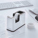 Leitz WOW Tape Dispenser White/Black 53641095