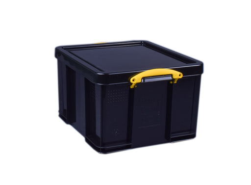 Best Value Really Useful Storage Box 42 Litre Solid Black