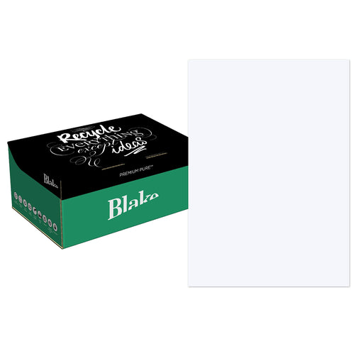 Best Value Blake Premium Pure A4 210 x 297 mm 120 gsm Recycled Paper (84677) Super White Wove - Pack of 500