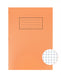 Best Value Silvine Exercise Book 5mm Squares 80 Pages A4 Orange EX113 [Pack of 10]