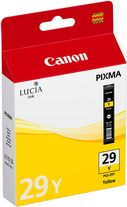 Best Value Canon PGI29 Lucia Ink Cartridge - Yellow