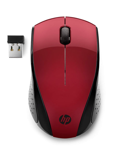 HP 220 - Mouse - 3 buttons - wireless - 2.4 GHz - USB wireless receiver - sunset red - CTO - for OMEN Obelisk by HP 875, HP 27, Laptop 15, Pavilion Gaming TG01, Spectre x360 Laptop