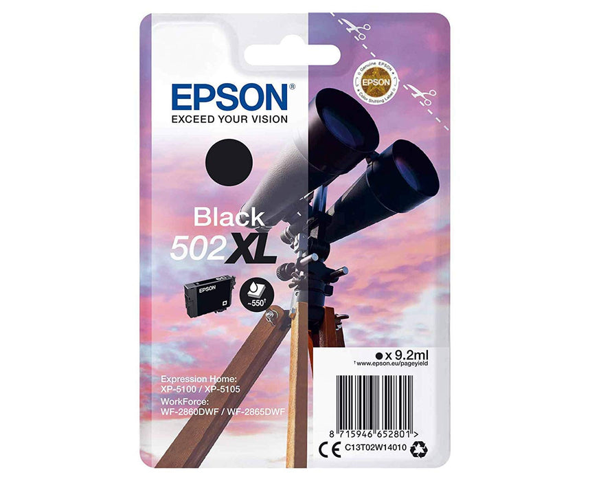 Best Value EPSON C13T02W14010 X-Large Inkjet Cartridge - Black