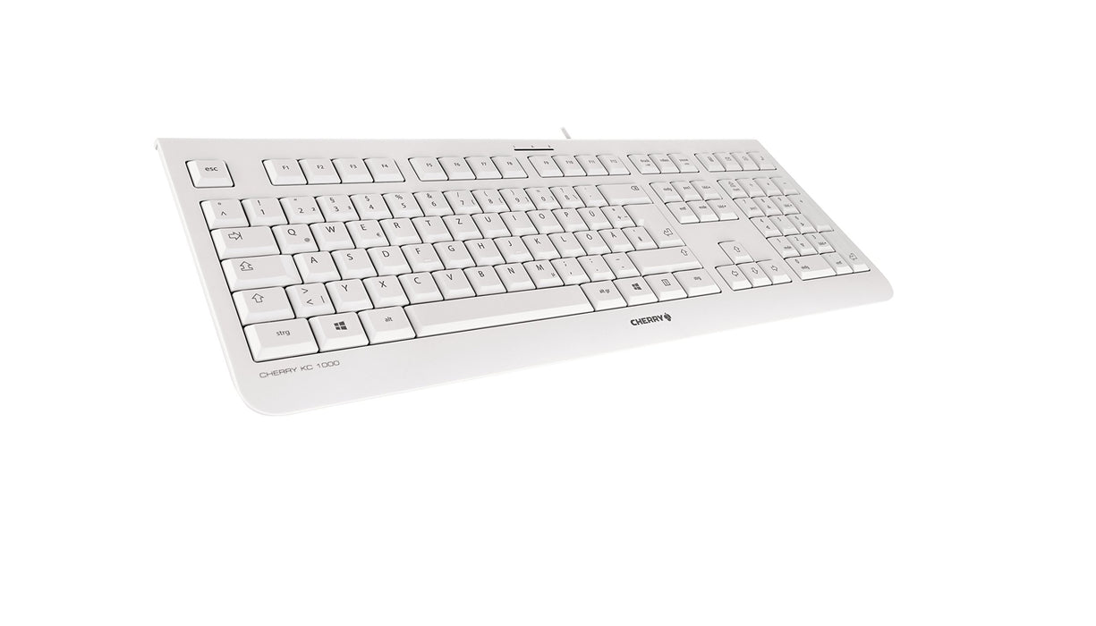 Best Value Cherry KC 1000 - (UK layout) keyboards (Wired, USB, Grey, USB, 0 - 50 C, -20 - 65 C)