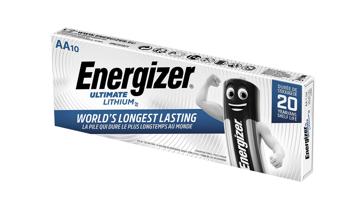 Best Value Energizer 634352 AA Ultimate Lithium Battery (Pack of 10)