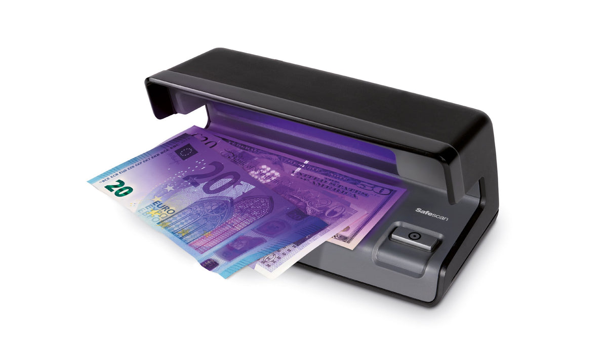 Best Value Safescan 50 Black - UV counterfeit detector for the verification of banknotes, credit cards and ID's