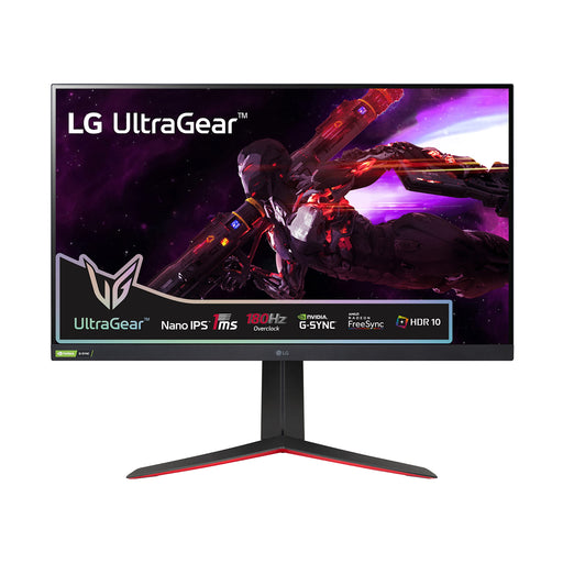 LG UltraGear 32GP850 - LED monitor - 32" (31.5" viewable) - 2560 x 1440 QHD @ 165 Hz - Nano IPS - 350 cd/m² - 1000:1 - HDR10 - 1 ms - 2xHDMI, DisplayPort - matte black