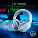 Razer Barracuda X Wired and Wireless Bluetooth Headset Mercury White