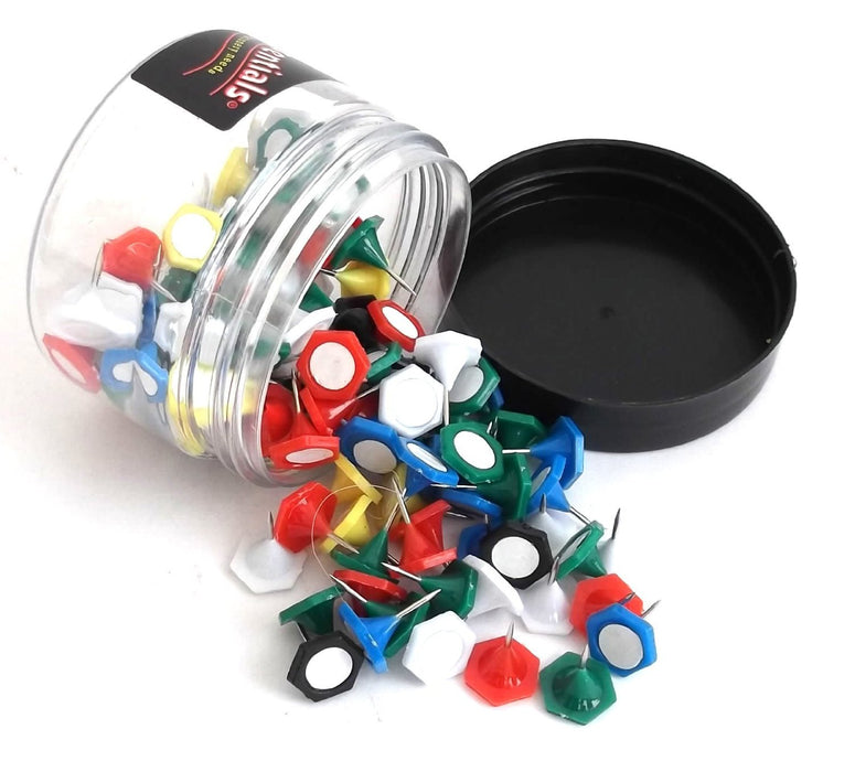 Best Value Whitecroft Essentials 26661 Value Indicator Pin - Assorted Colours (Pack of 160)