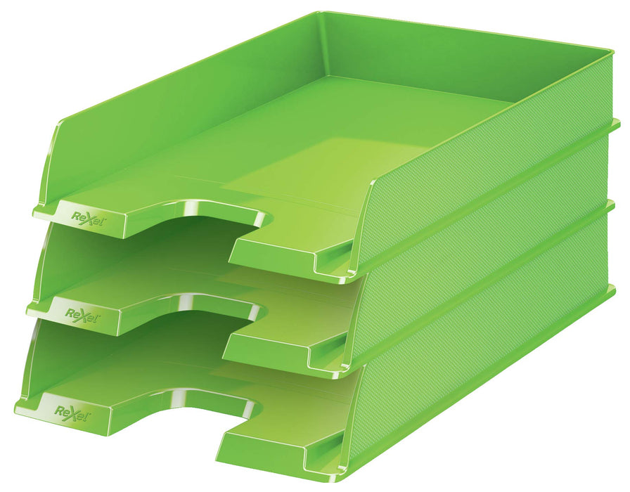 Best Value Rexel Choices, 2115600, Letter Tray, A4, Green