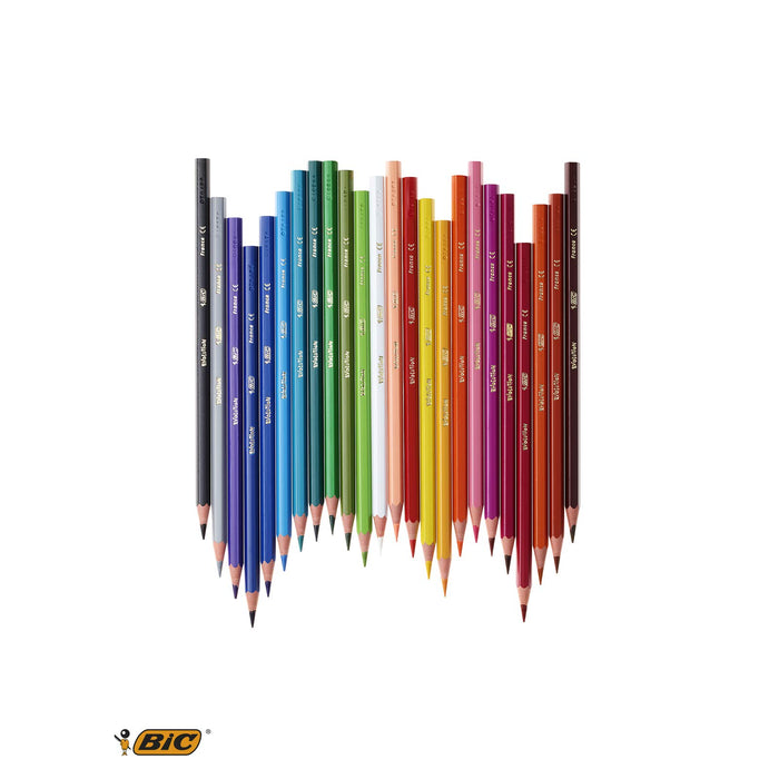 BIC Kids Colouring Box - 60 Colouring Pencils/60 Colouring Felt