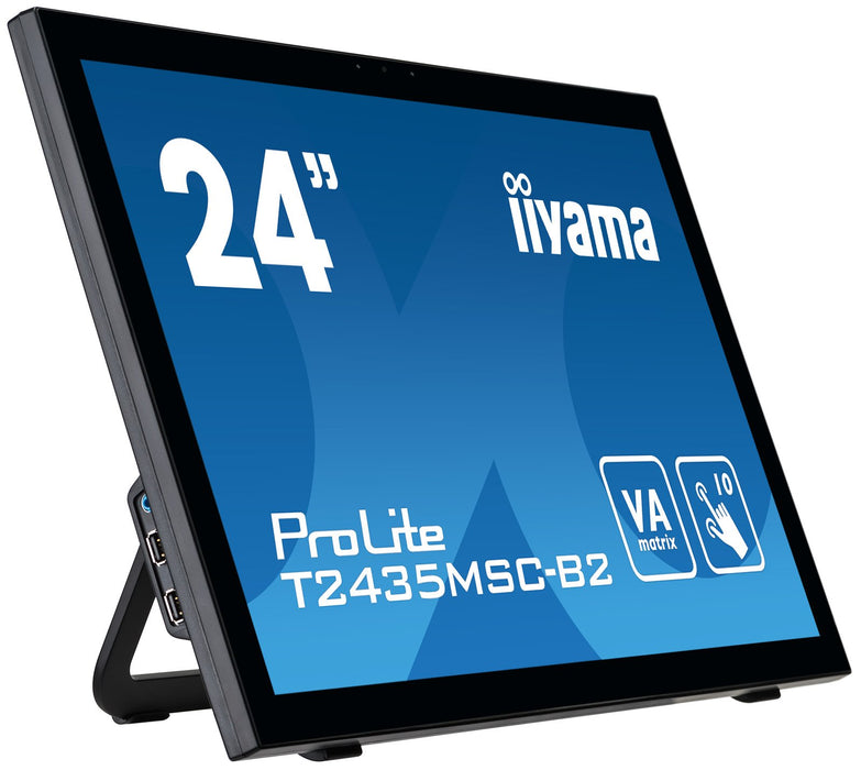 Best Value iiyama T2435MSC-B2 24" ProLite HD Multi Touch VA LED Monitor - Black