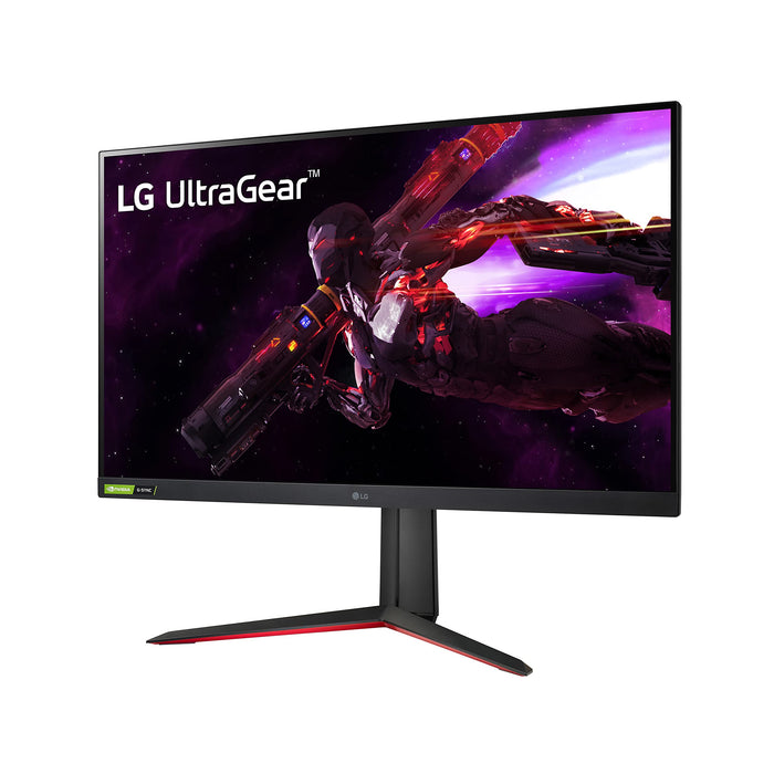 LG UltraGear 32GP850 - LED monitor - 32" (31.5" viewable) - 2560 x 1440 QHD @ 165 Hz - Nano IPS - 350 cd/m² - 1000:1 - HDR10 - 1 ms - 2xHDMI, DisplayPort - matte black