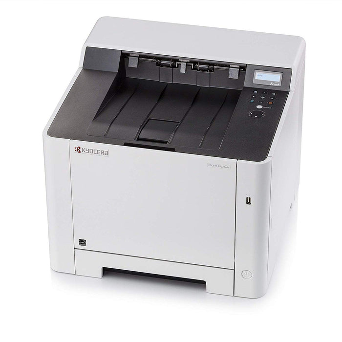 Best Value Kyocera Ecosys P5026cdn B/W and Colour Laser Printer. Duplex unit, 26 pages/min. Mobile Print Support via Smartphone + Tablet