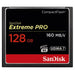 Best Value SanDisk Extreme Pro 128 GB 160 MB/s CompactFlash Memory Card - Black/Gold/Red