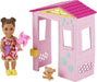 Barbie Skipper Babysitters Inc Toddler Girl Doll and Playhouse //GRP15