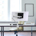 Ergotron MXV - Mounting kit (monitor arm) - for Monitor - white - screen size: up to 34" - desk-mountable