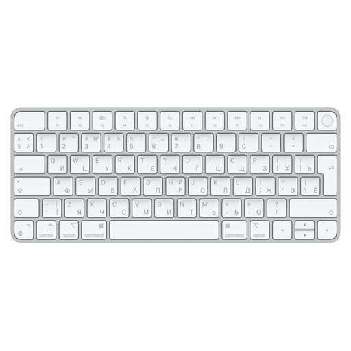 Apple Magic Keyboard with Touch ID - Keyboard - Bluetooth, USB-C - QWERTY - Russian - for iMac (Early 2021), Mac mini (Late 2020), MacBook Air (Late 2020), MacBook Pro