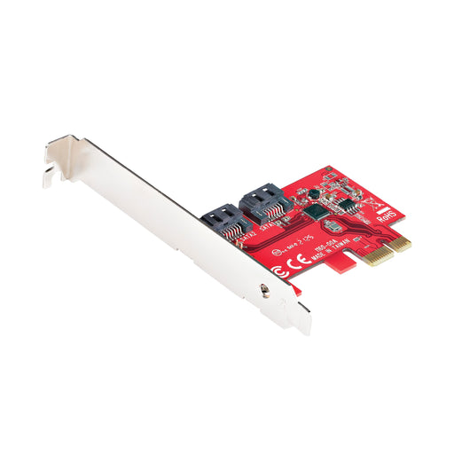 StarTech.com 2 Port 6Gbps PCIe SATA Expansion Card