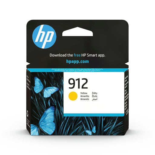 HP 912 - 2.93 ml - yellow - original - ink cartridge - for Officejet 80XX, Officejet Pro 80XX