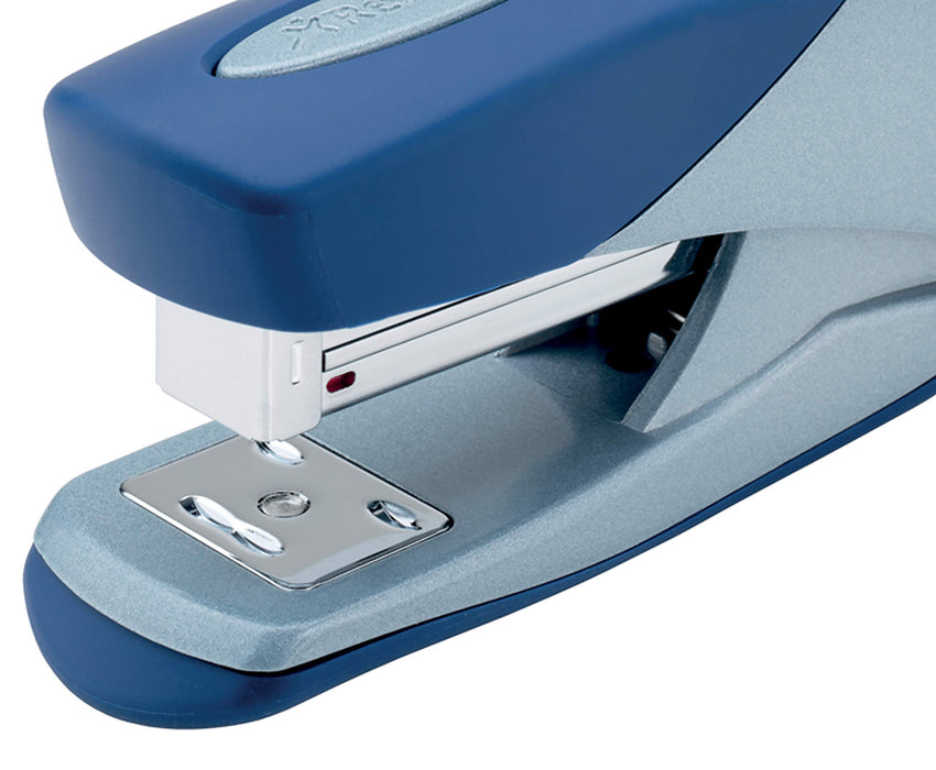 Best Value Rexel Matador Half Strip Stapler, 25 Sheet Capacity, Metal Body, Blue and Silver, 2100951