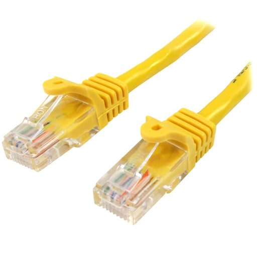 Best Value StarTech Cat 5e 1 m Snagless RJ45 UTP Male to Male Ethernet Patch Cable - Yellow