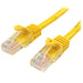 Best Value StarTech Cat 5e 1 m Snagless RJ45 UTP Male to Male Ethernet Patch Cable - Yellow