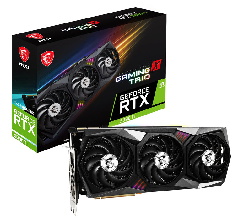 MSI NVIDIA GeForce 3090 Ti GAMING X TRIO 24GB GDDR6X Graphics Card