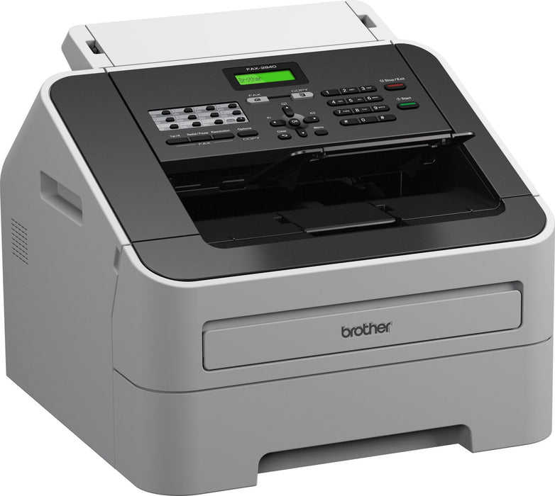 Brother 2940 Laser Fax Machine Black, Grey