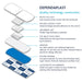 Best Value Reliance Medical Blue Dependaplast Plasters with Assorted Sizes for Ref 546 - Pack of 100