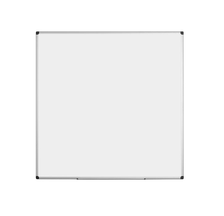 Best Value Bi-Office Whiteboard Maya, Enamel Surface, Aluminium Frame, 120 x 120 cm