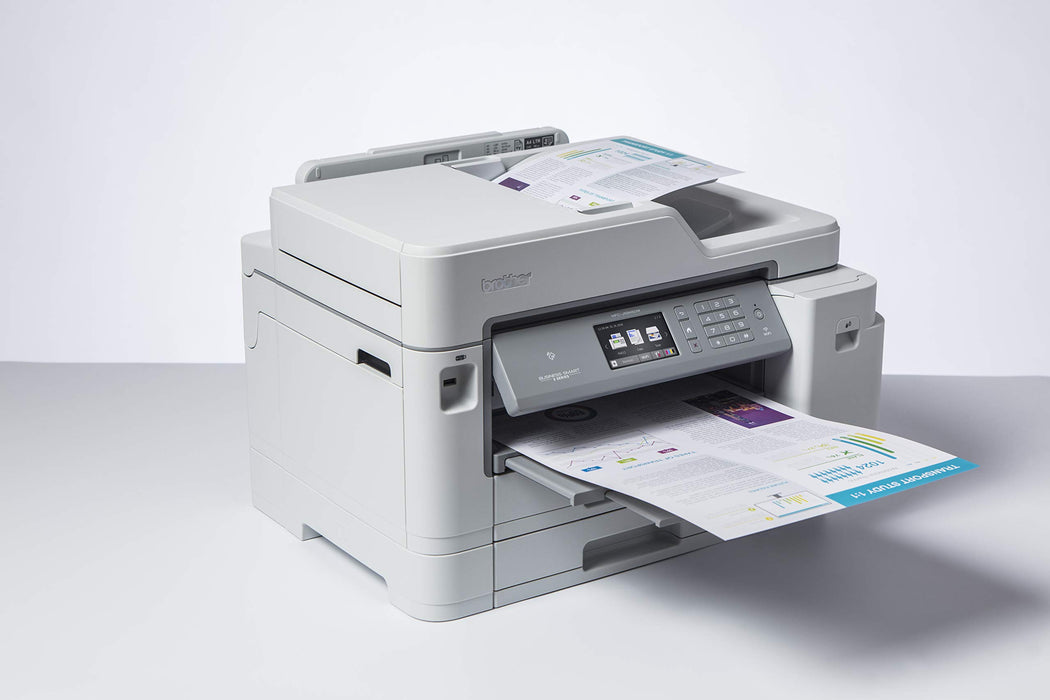 Best Value Brother MFC-J5945DW A3 Colour Inkjet Printer, X-Series, Wireless, PC Connected, Network and NFC, Print, Copy, Scan, Fax and 2 Sided Printing, Includes 2 Paper Trays