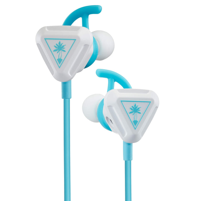 Best Value Turtle Beach Battle Buds In-Ear Gaming Headset for Mobile Gaming, Nintendo Switch, Xbox One and PS4 - White/Teal