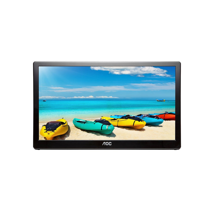 Best Value AOC I1659FWUX 15.6" Widescreen IPS LED Glossy Black USB Monitor (1920x1080/5ms/USB)