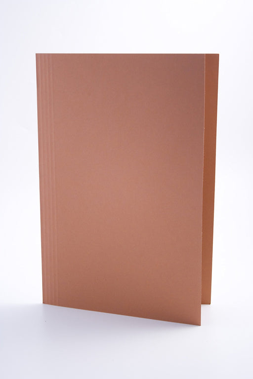 Best Value Exacompta Guildhall Square Cut Folder, 250 gsm, 349 x 242 mm - Orange, Pack 100