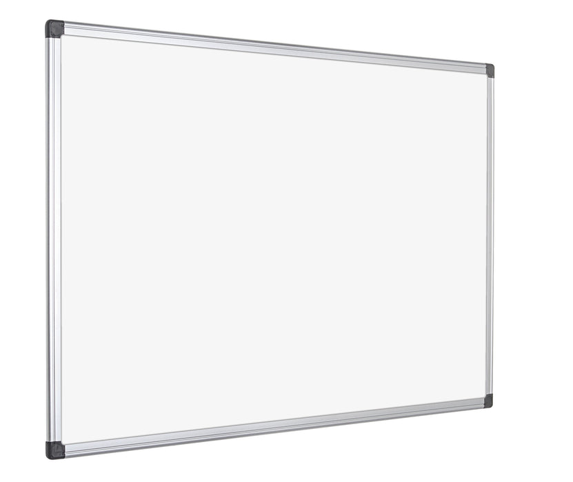 Best Value Bi-Office 600 x 900 mm Fire Retardant Notice Board, White