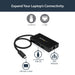 Best Value StarTech HB30C3A1GE 3 Port USB 3.0 Hub with USB-C and Gigabit Ethernet