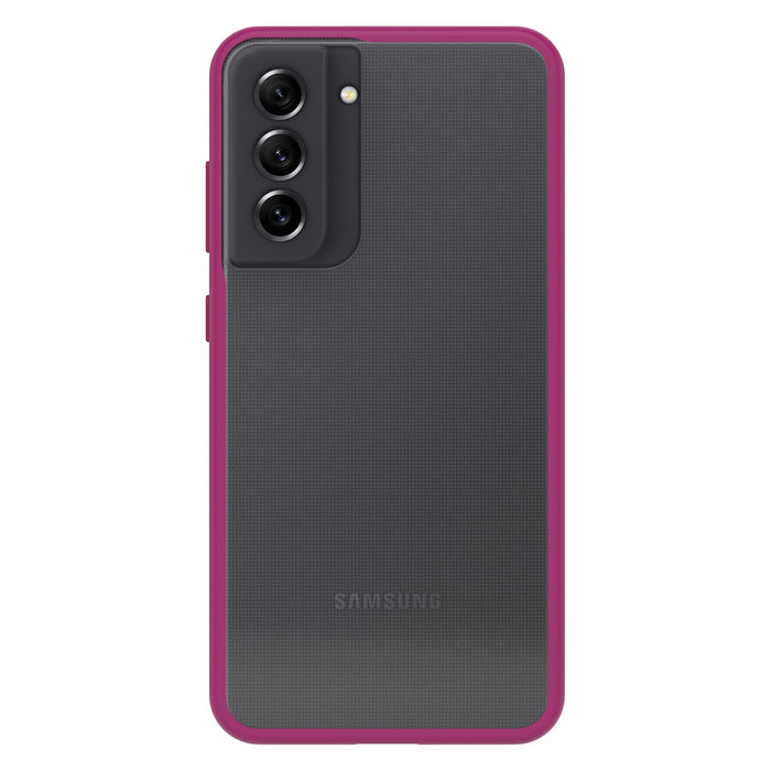 OtterBox React Series - Back cover for mobile phone - polyurethane, polycarbonate - party pink - for Samsung Galaxy S21 FE 5G