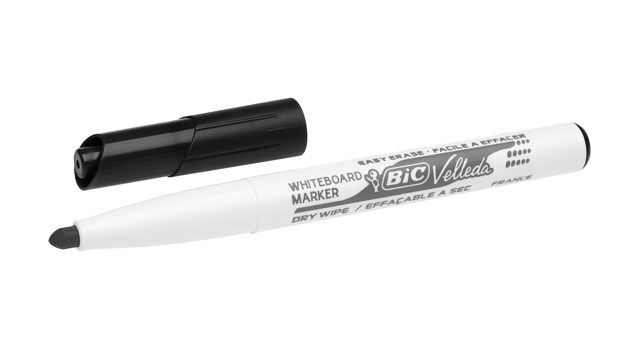 Best Value BIC Velleda 1741 Whiteboard Markers Black 12 Box