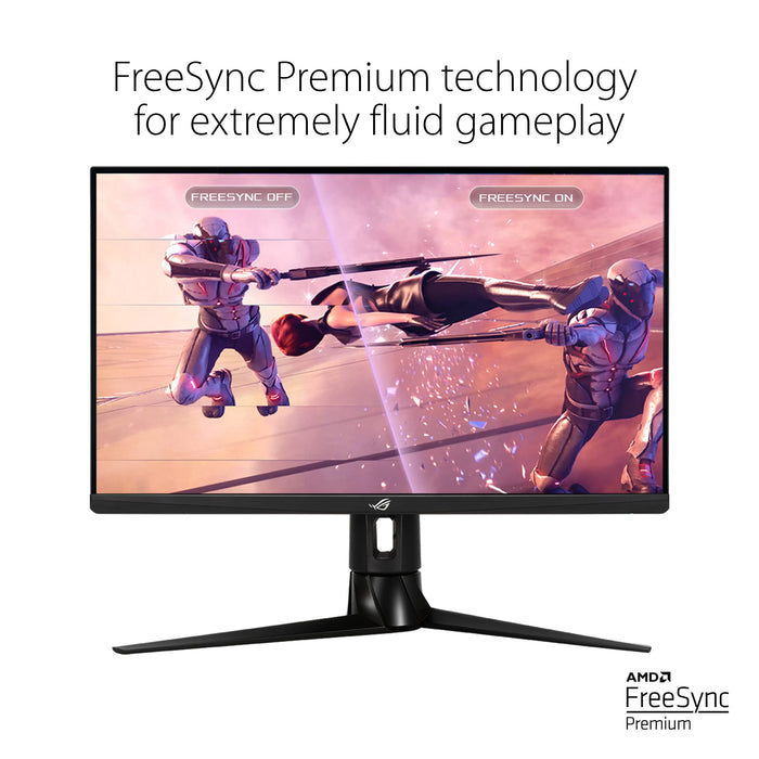 ASUS ROG Strix XG27AQV - LED monitor - gaming - curved - 27" - 2560 x 1440 WQHD @ 170 Hz - Fast IPS - 400 cd/m² - 1000:1 - HDR10 - 1 ms - 2xHDMI, DisplayPort