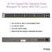 ProSAFE S3300-52X-PoE+ 48-Port POE Gigabit Stackable Smart Managed Switch (With 2x 10-GbE SFP+ Fiber & 2x 10-GbE Copper)