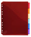 Best Value Exacompta PP Dividers, A4, Maxi, 6 Parts - Multi-coloured