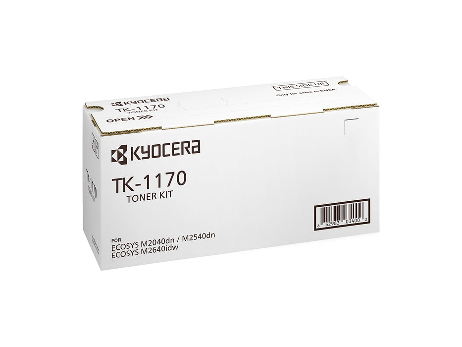 Best Value Kyocera TK-1170 Toner Black, 7,200 Pages, Original Premium Printer Cartridge 1T02S50NL0 for ECOSYS M2040dn, M2540dn, M2640idw