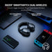 Razer Barracuda X 2022 Wired and Wireless Bluetooth Gaming Headset Black