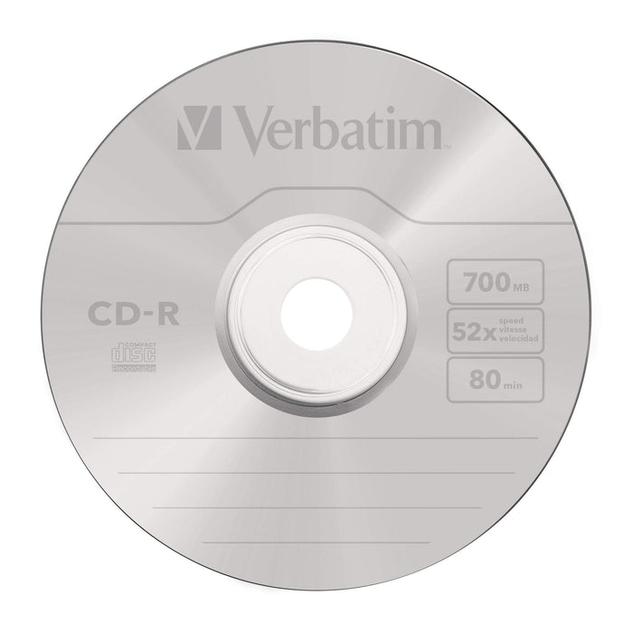 Best Value Verbatim 43343 700MB 52x CD-R AZO Crystal 50 Pack Spindle