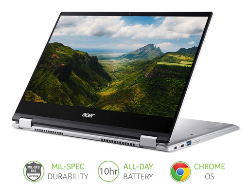 Acer Chromebook Spin 514 CP514-1H 14 Inch AMD Ryzen 3 3250C 4GB 128GB Chrome OS