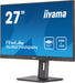 iiyama ProLite XUB2792QSC-B5 - LED monitor - 27" - 2560 x 1440 WQHD @ 75 Hz - IPS - 350 cd/m² - 1000:1 - 4 ms - HDMI, DisplayPort, USB-C - speakers - matte black