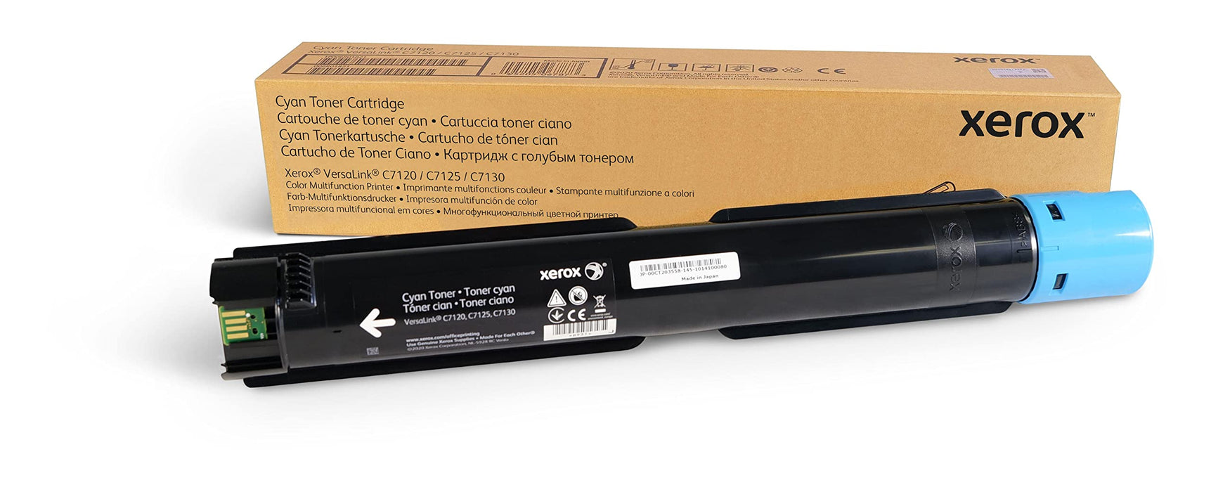 Xerox - Cyan - original - toner cartridge - for VersaLink C7000, C7120, C7125, C7130